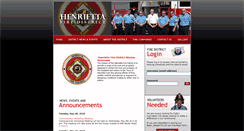 Desktop Screenshot of henriettafire.com